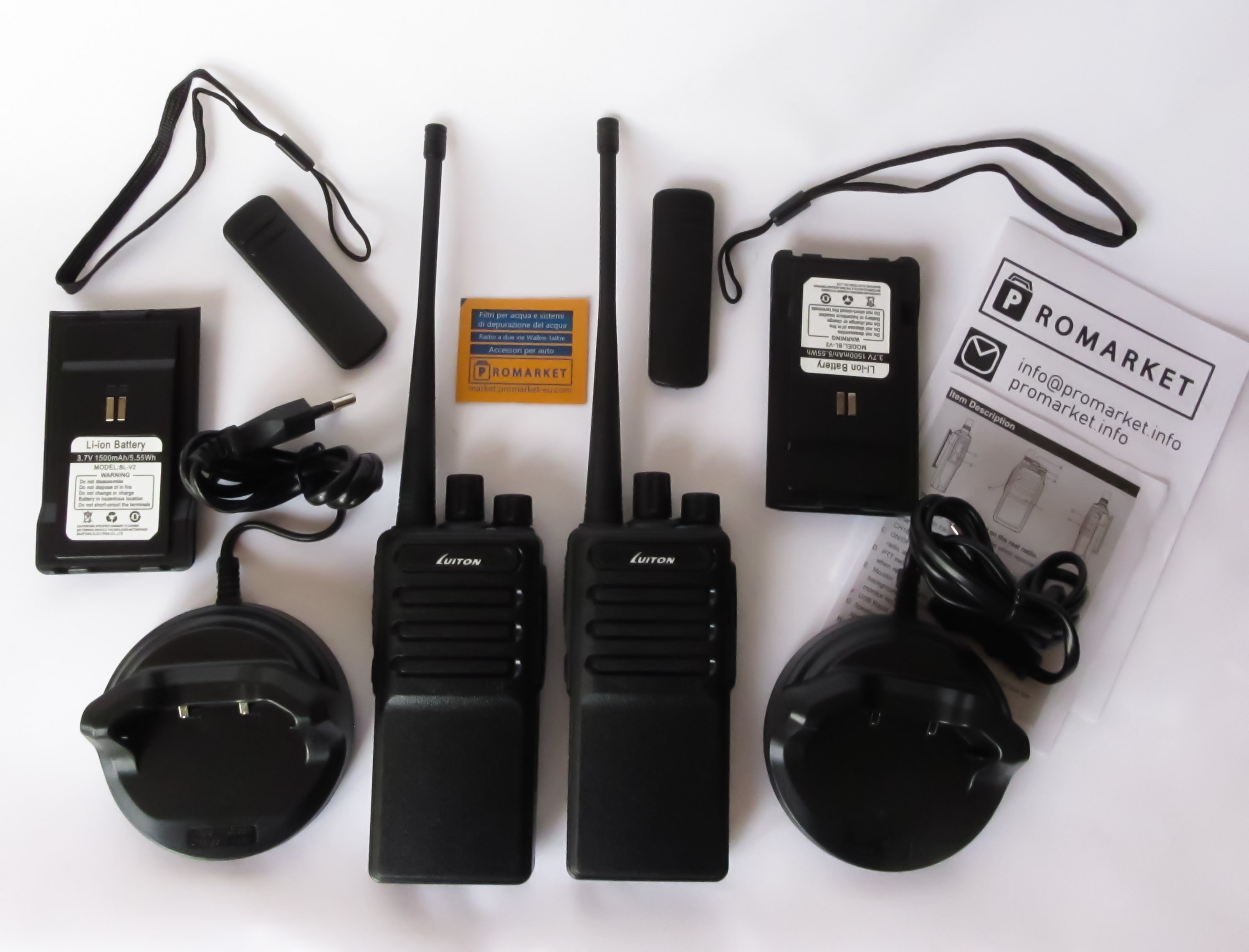 Luiton LT-458-5 Luiton LT-458 Two-way Walkie Talkie CB PMR466 radio