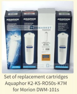 Aquaphor Morion DWM reverse osmosis system K2-K5-RO-50s-K7M
