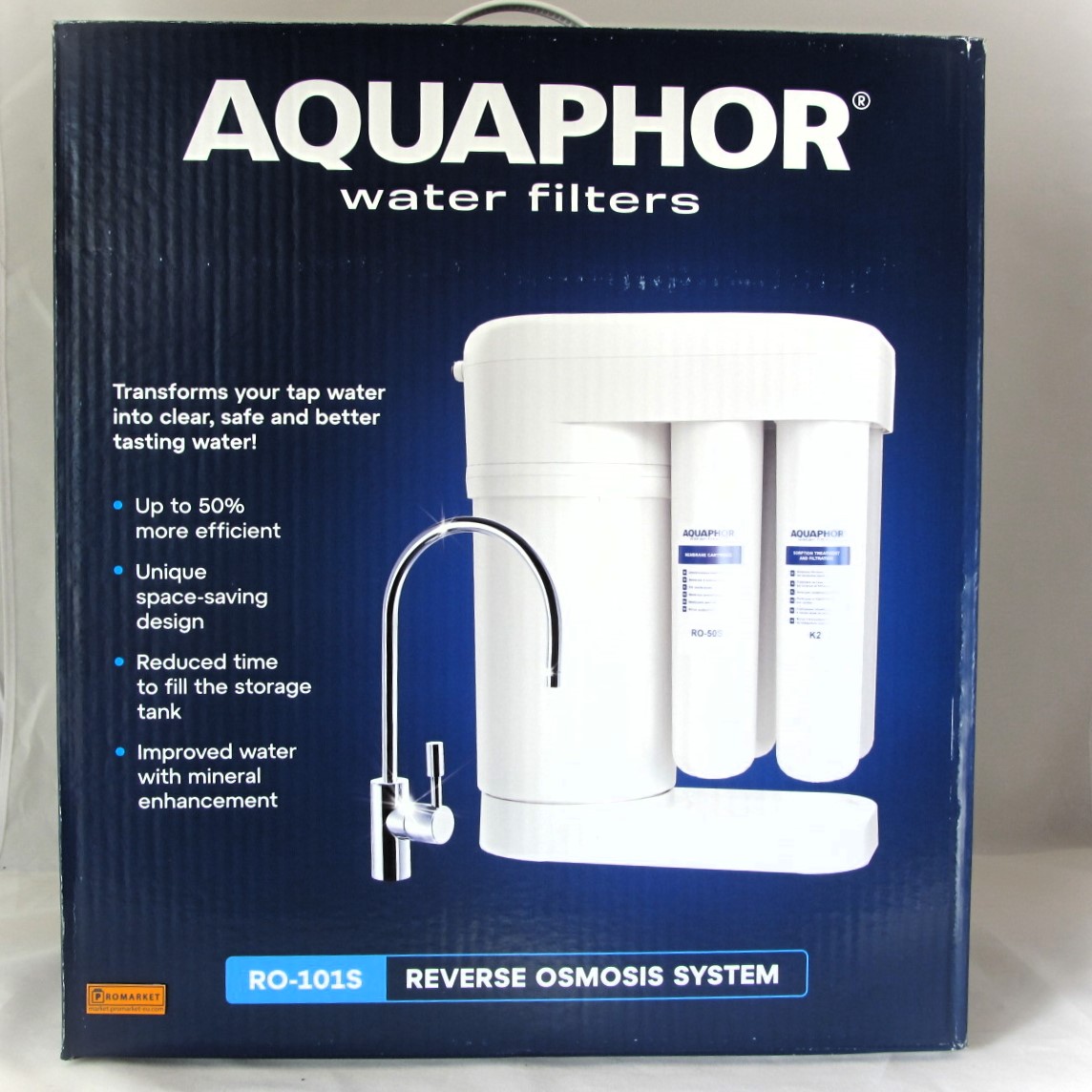RO_101S_new_2024_pack2 Aquaphor Morion RO-101S Compact Reverse Osmosis Water Filter System new version 2024