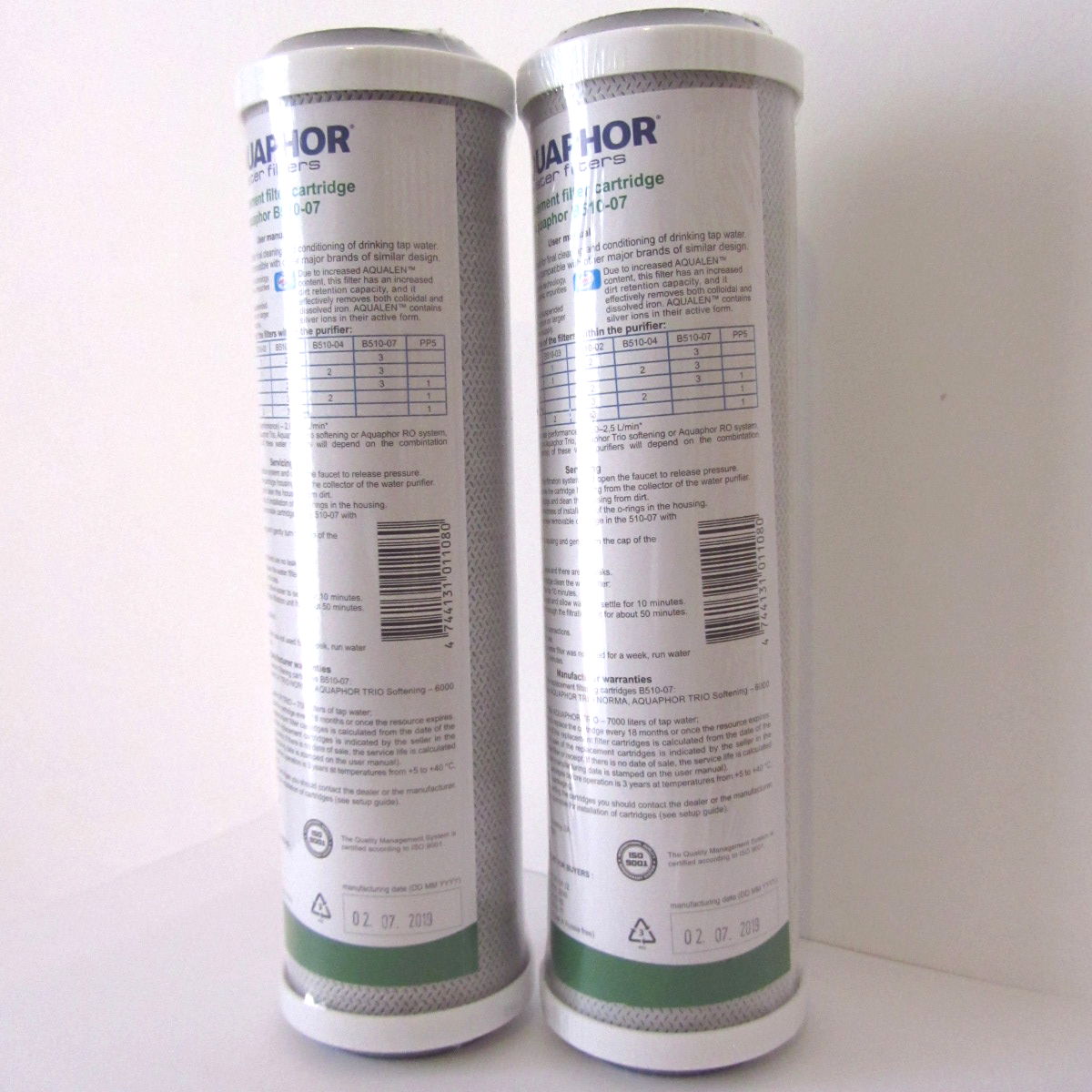 Aquaphor B510-07 2,5 x 10 '' SL CTO (Filtro Blocco Carbone) cartuccia Aquaphor B510-07 2,5 x 10 '' SL CTO (Filtro Blocco Carbone) cartuccia