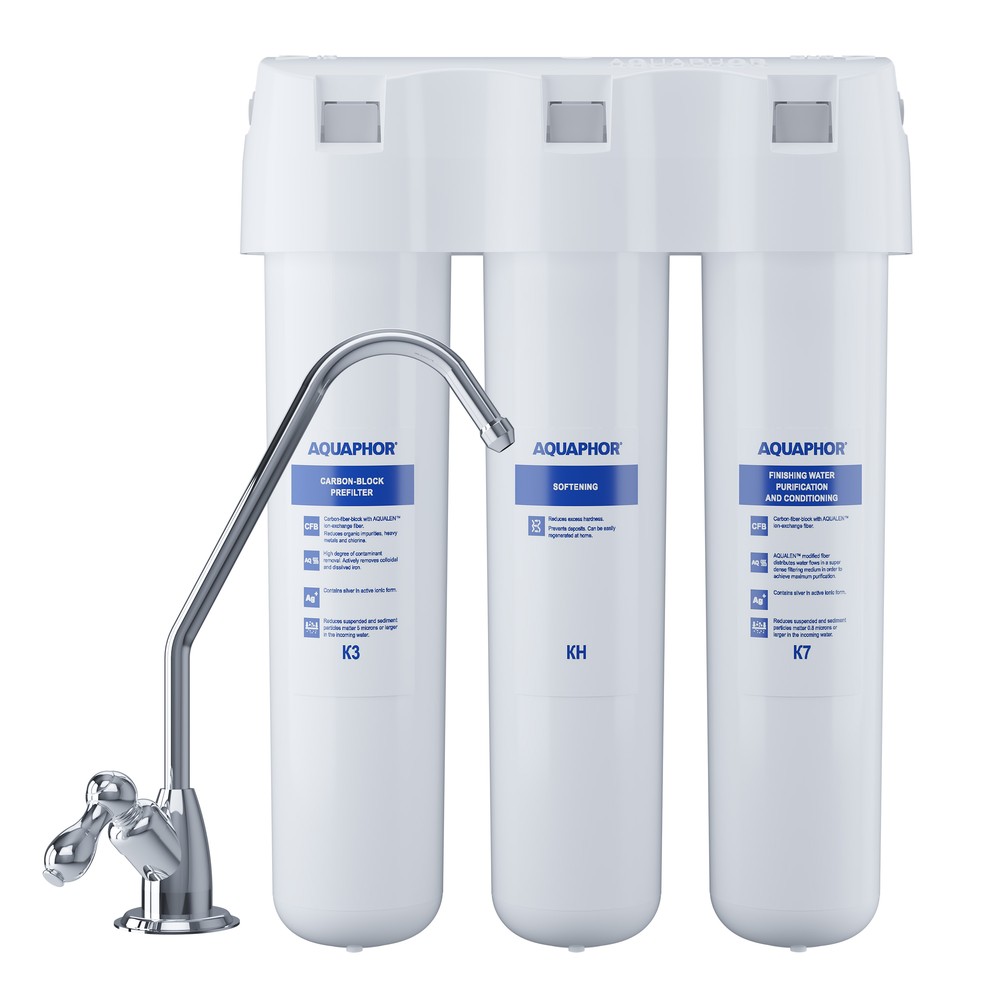 Aquaphor Crystal H Under the Counter Water Filter Unit with softening Aquaphor Crystal H Under the Counter Water Filter Unit with softening
