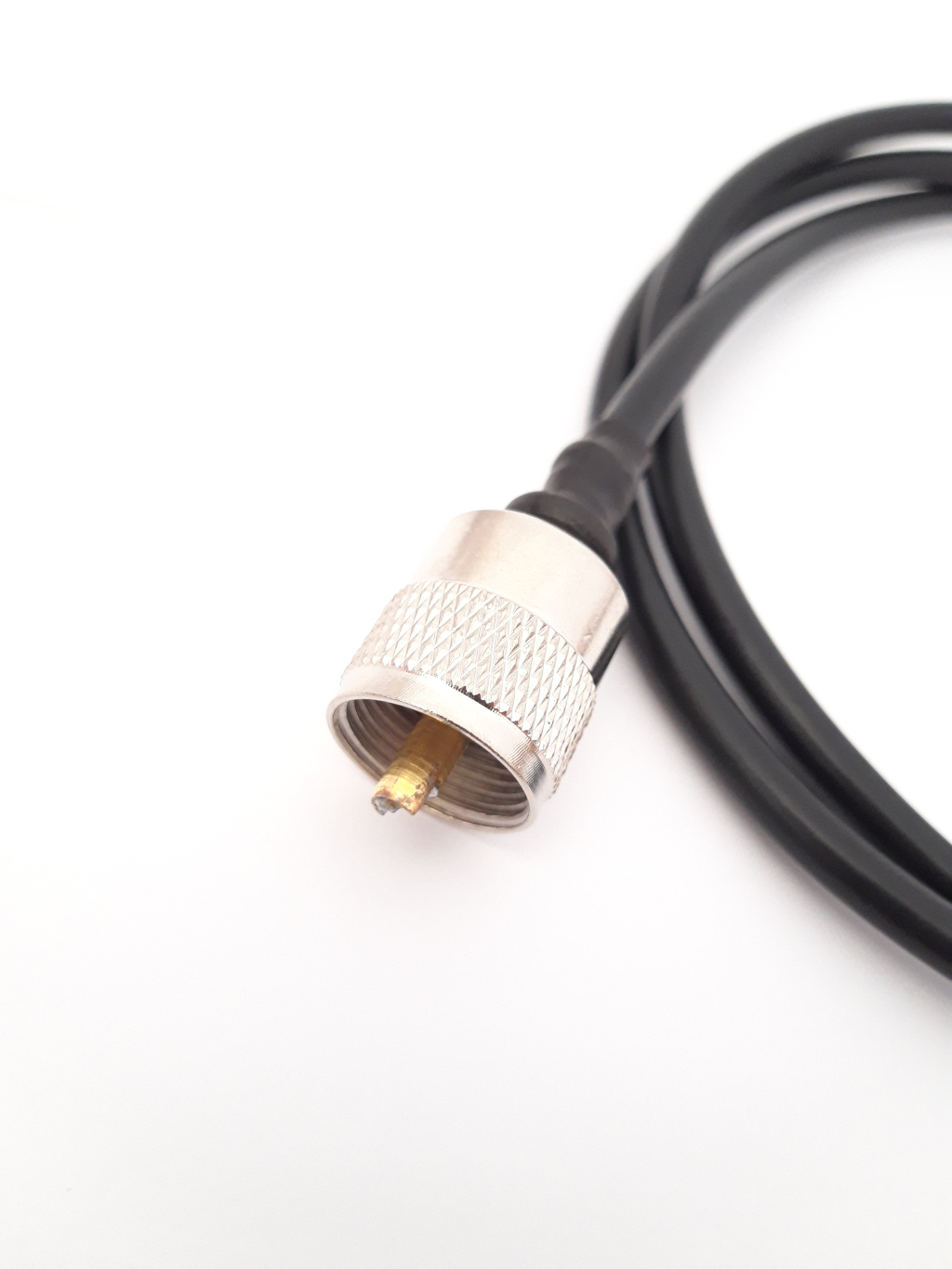 UHF-UHF Cable Adapter with RG58 Coaxial Cable UHF-UHF Cable Adapter with RG58 Coaxial Cable