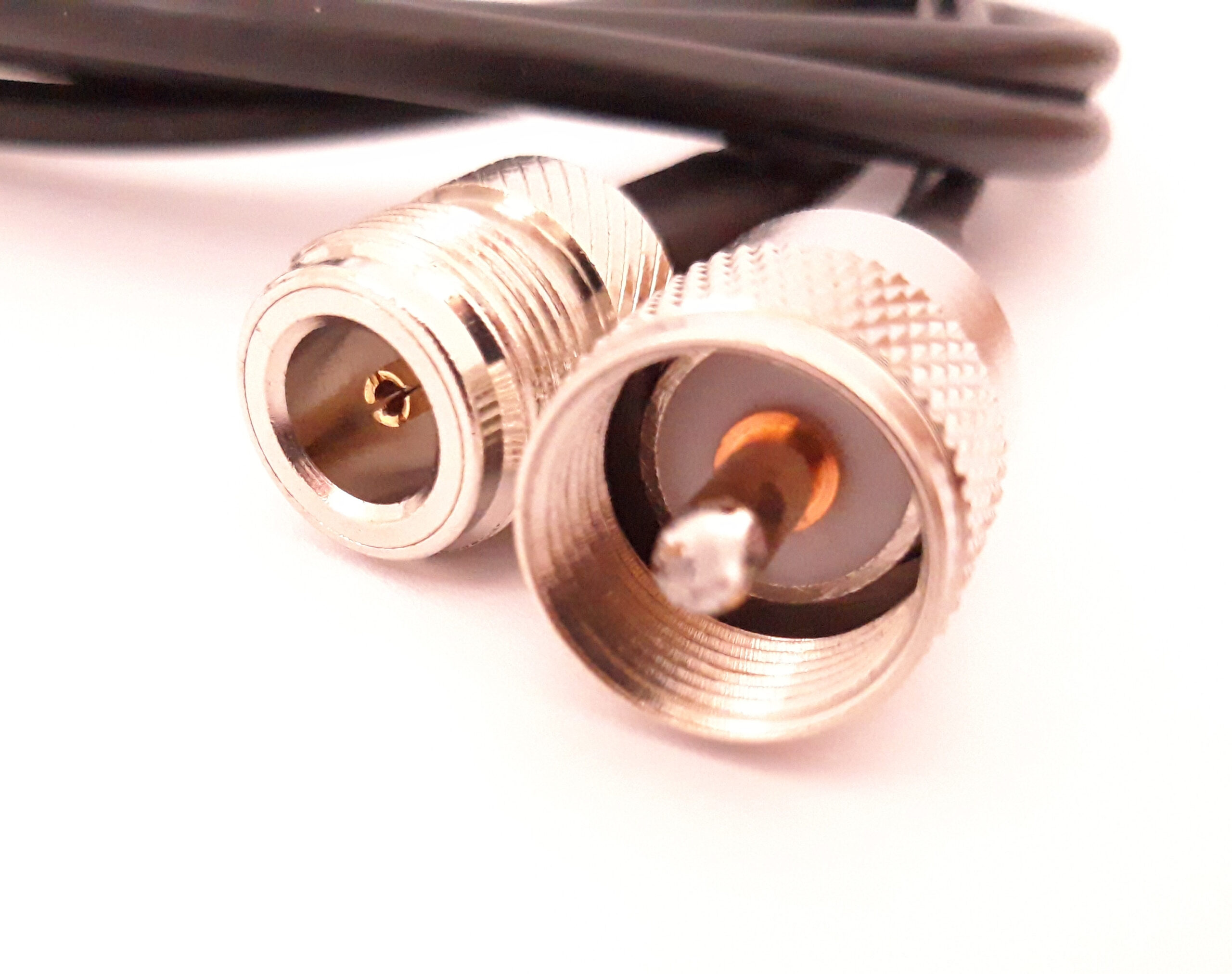 1 Meter N-UHF Cable Adapter with RG58 Coaxial Cable Low Loss 50 ohm 1 Meter N-UHF Cable Adapter with RG58 Coaxial Cable Low Loss 50 ohm