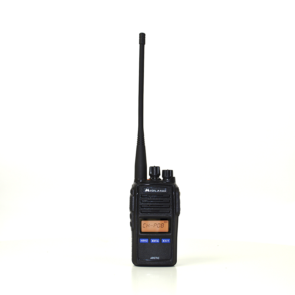 C1240_2 Midland ARCTIC Portable Maritime Radio Station with accessories included Code C1240