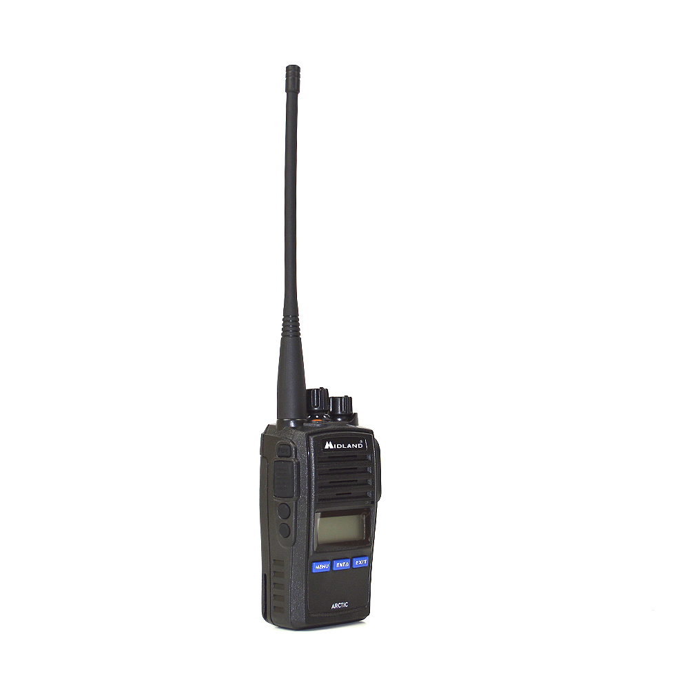 C1240_3 Midland ARCTIC Portable Maritime Radio Station with accessories included Code C1240