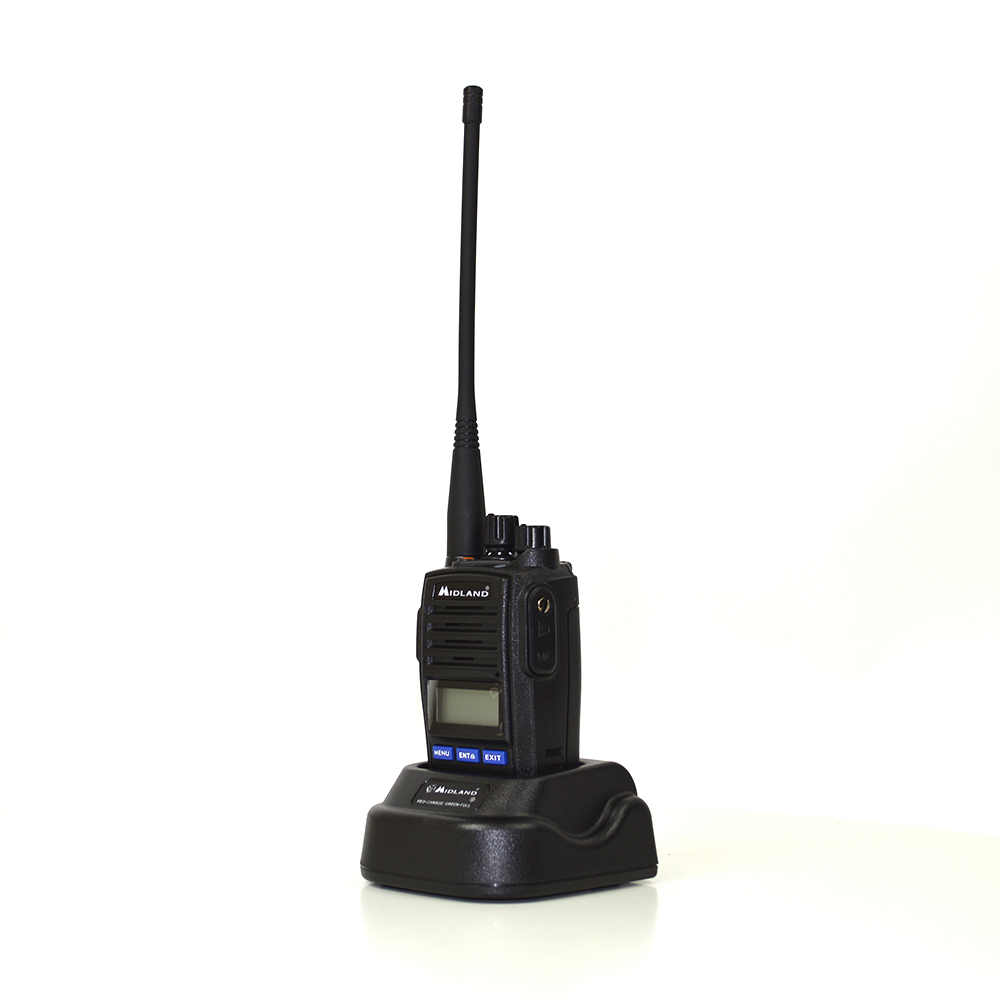 C1240_6 Midland ARCTIC Portable Maritime Radio Station with accessories included Code C1240