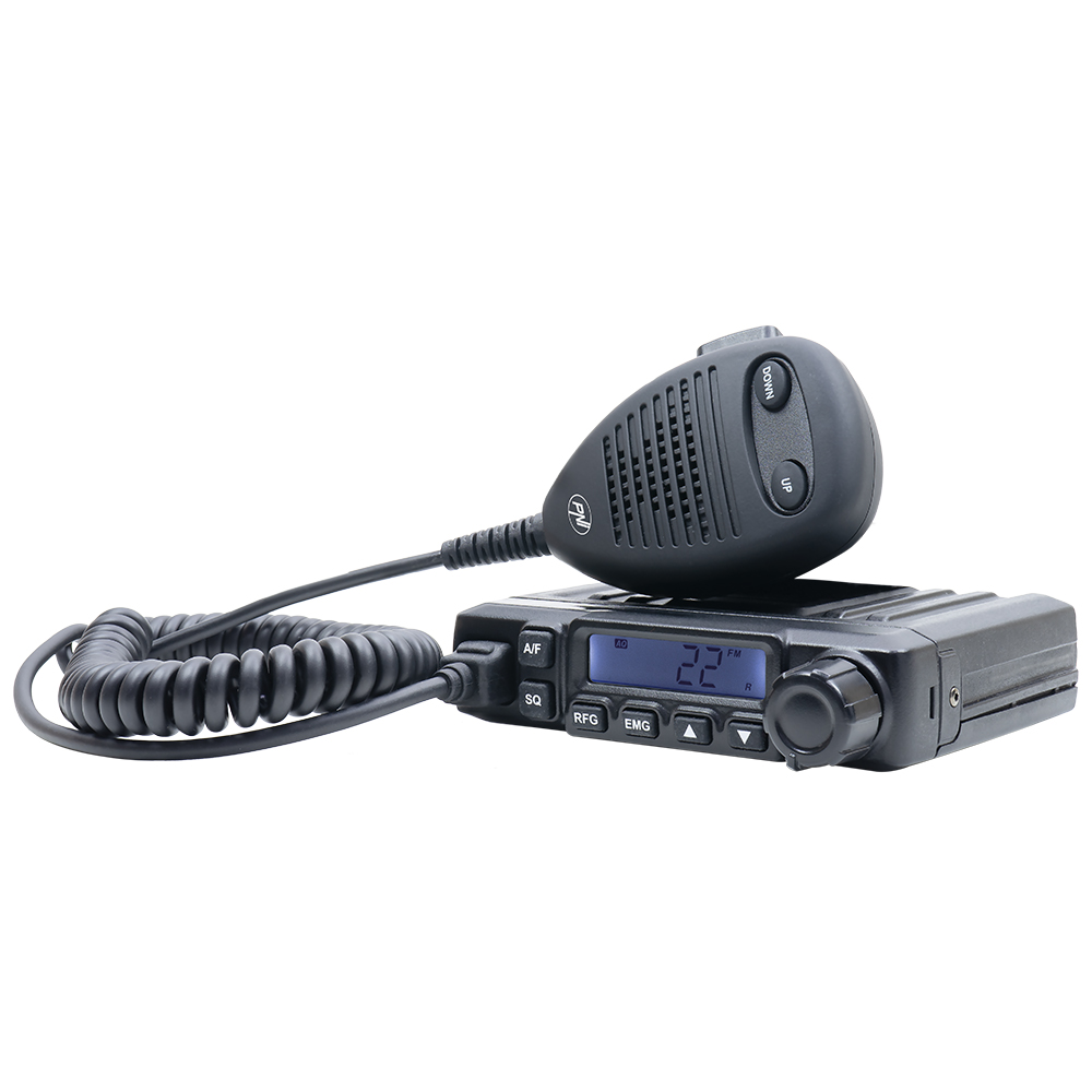 PNI-HP-6500_4 CB PNI Escort HP 6500, multistandard, 4W, AM-FM, 12V, ASQ, RF Gain, cigarette lighter included