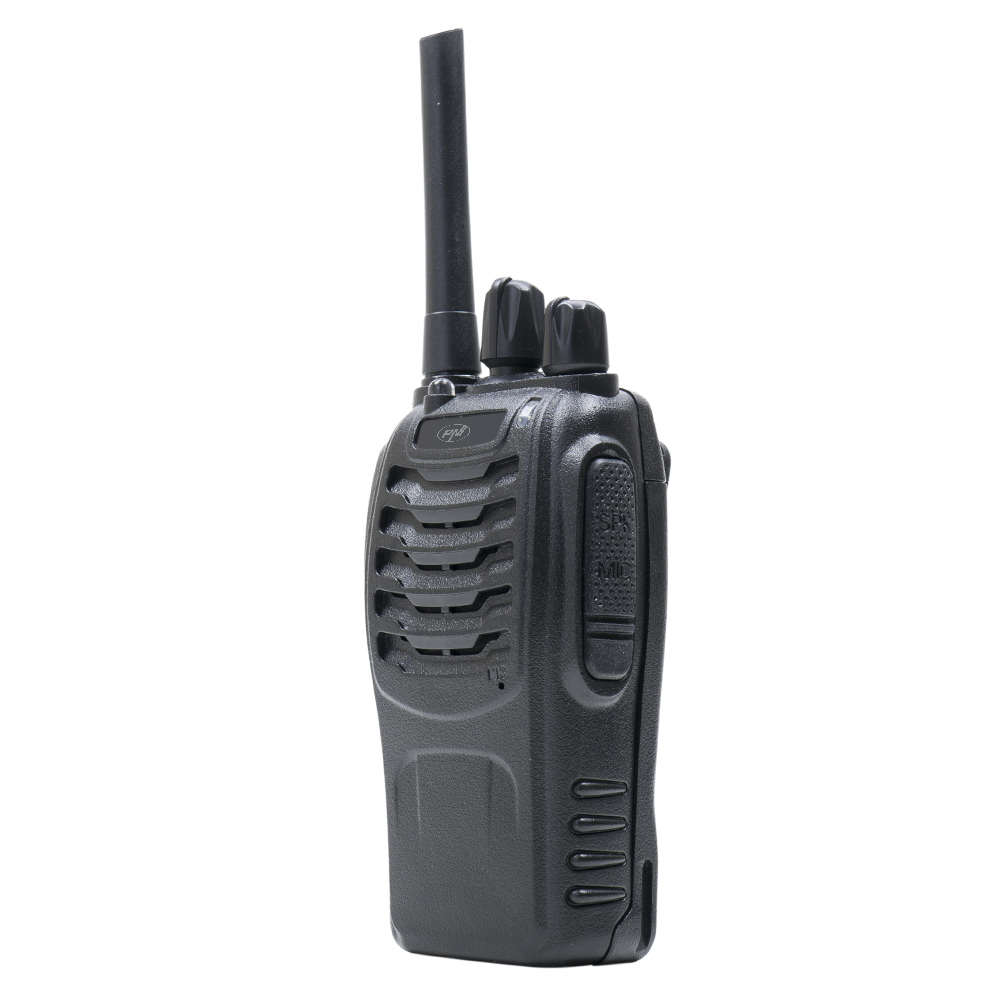 PNI-PMR-R40_10 PNI PMR R40 Pro portable radio station, set with 2 pcs, 0.5W, ASQ, TOT, monitor, programmable, 1200mAh batteries, chargers and headphones included