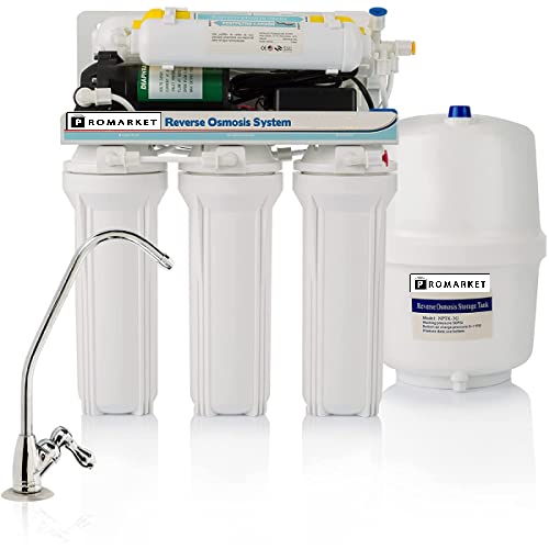 RO_con_pump_logoPM Reverse osmosis system 50 gpd with pump
