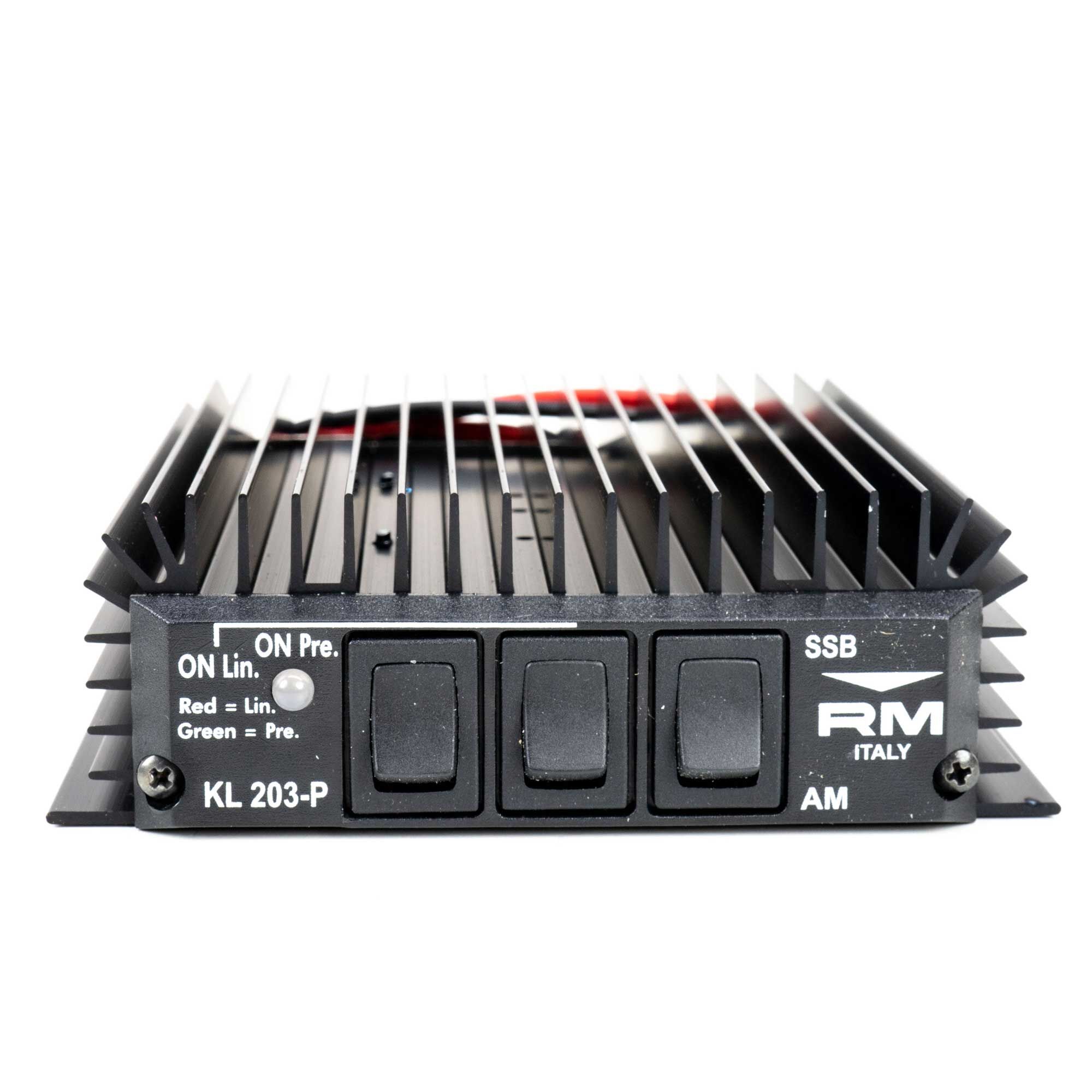 PNIKL203P_2 RM Italy RX-TX radio amplifier KL203P 28-29.7MHz, AM-FM-SSB, 100W, 12V