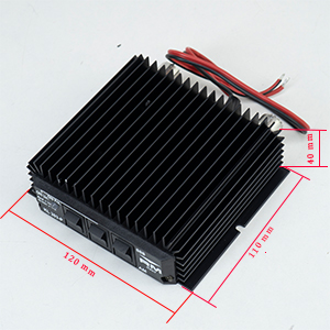 amplificator-RM-KL203p RM Italy RX-TX radio amplifier KL203P 28-29.7MHz, AM-FM-SSB, 100W, 12V