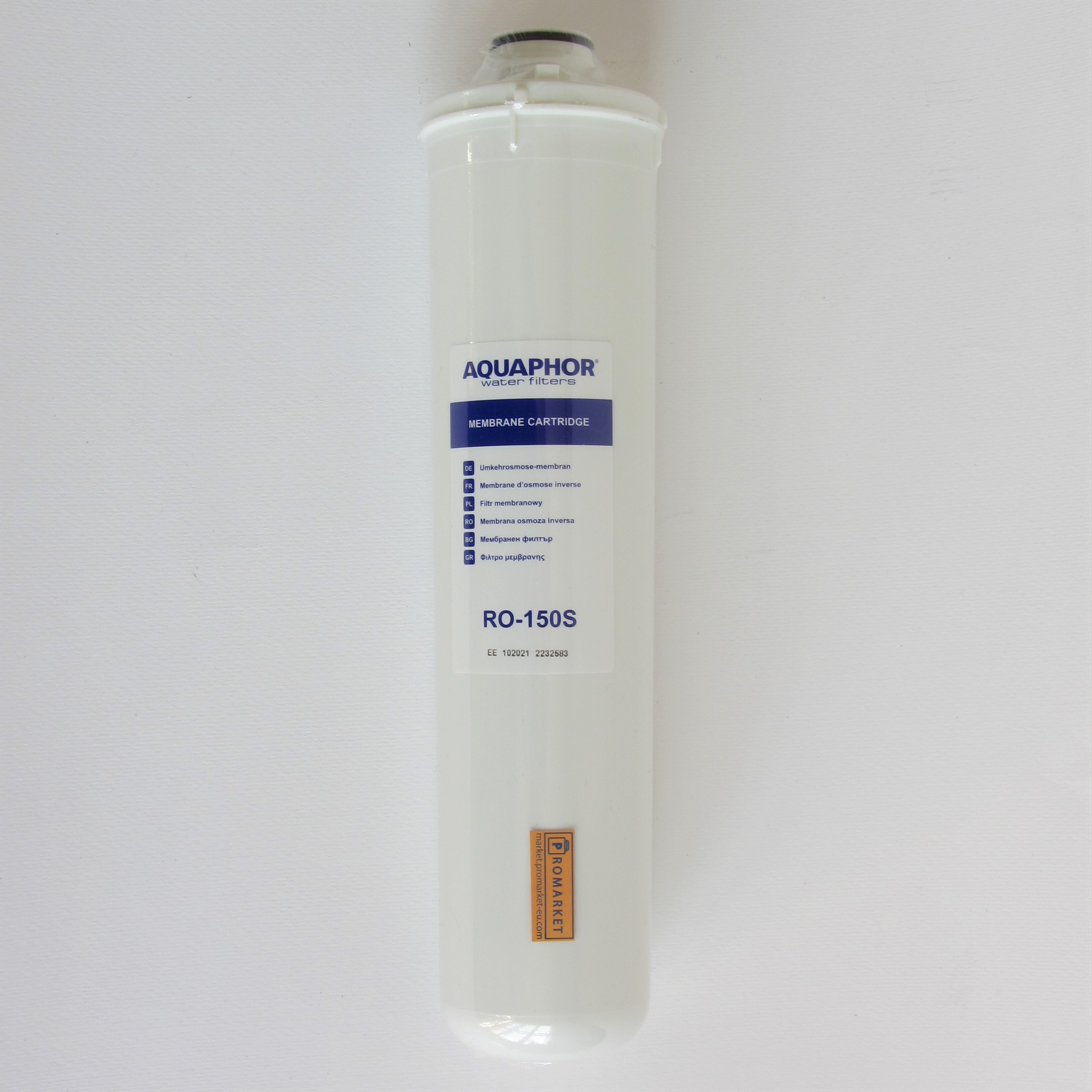 RO-150s_EN_4 Aquaphor RO-150s (KO 150-s) reverse osmosis membrane cartridge for DWM 203s, RO-203s, RO-206s HoReCa, RO-206s (150 GPD)