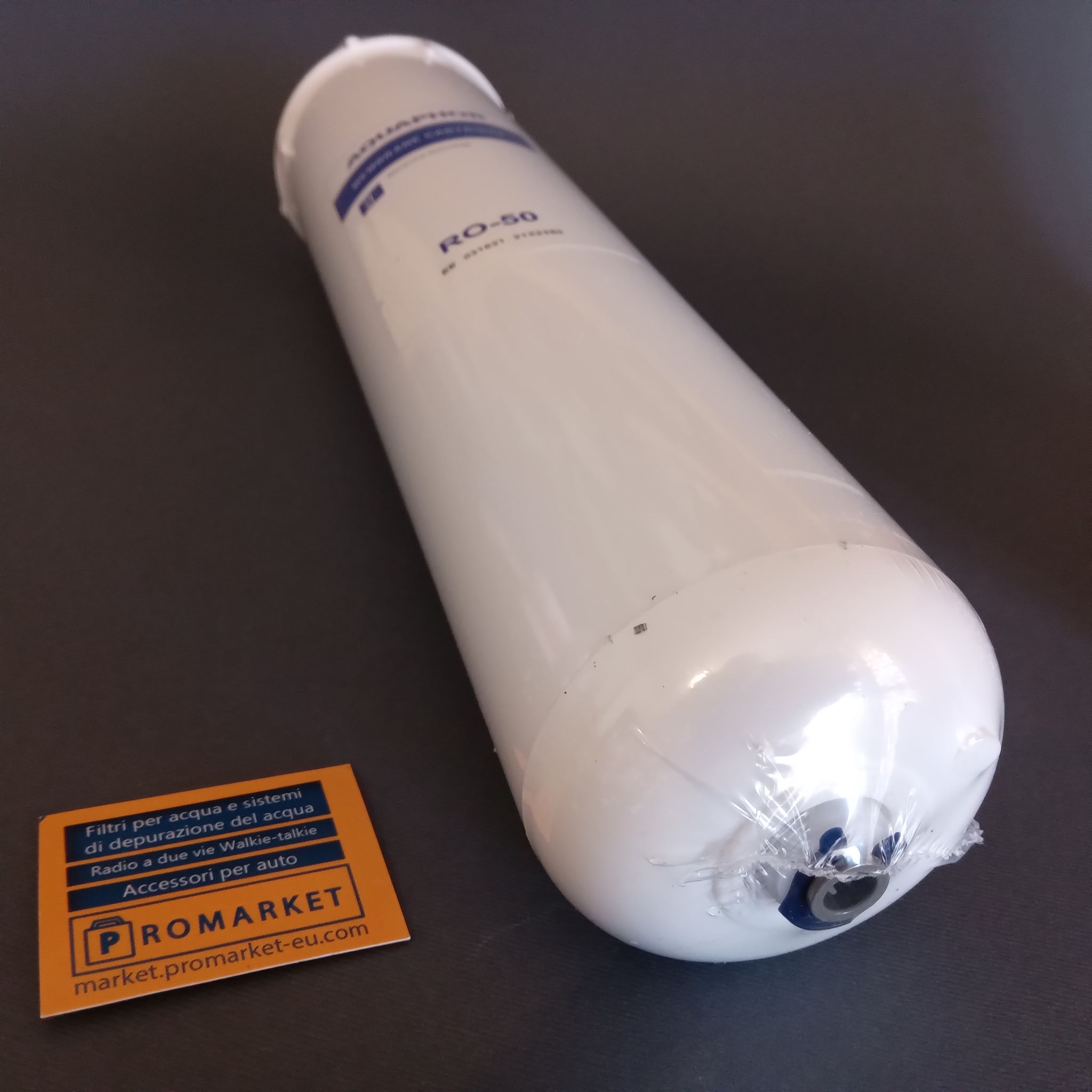 Aquaphor RO-50 membrane element Aquaphor RO-50 membrane element - Reverse osmosis membrane provides ultrafiltration of all contaminants including cysts, bacteria and viruses. It also removes water hardness from any initial level