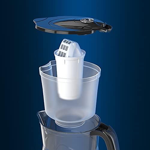AQ_Provence_A5_Black Filter jug Provence Tritan, AQUALEN remove chlorine, organic compounds, pesticides, phenols, heavy metals, and other harmful substances