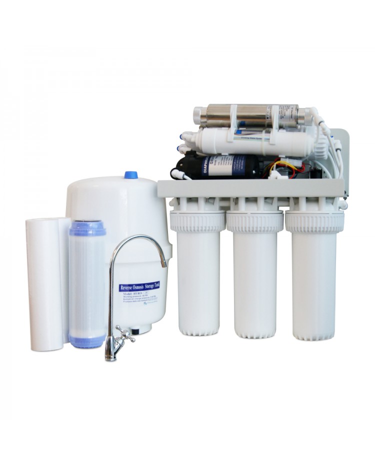 RO water filtration system with UV lamp RO water filtration system with UV lamp