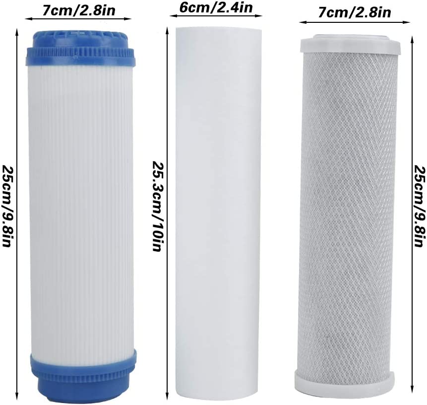 GAC Polipropilene Carbon block 10 inch water filters dimensions GAC Polipropilene Carbon block 10 inch water filters dimensions