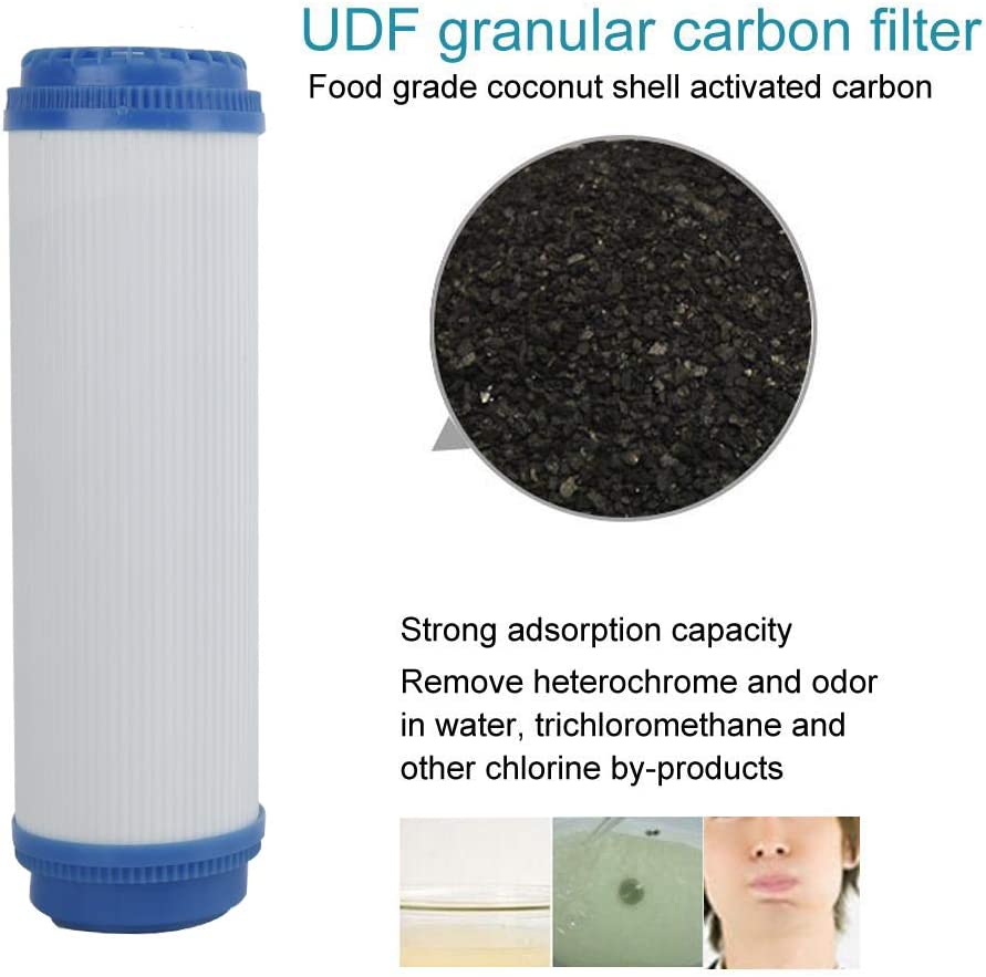 Granulated Active Carbon (GAC) water filter features Granulated Active Carbon (GAC) water filter features