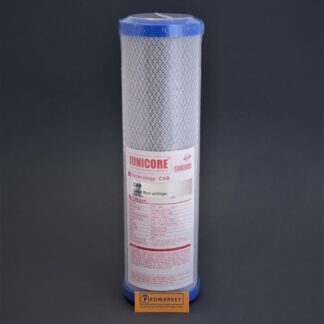 CTO (Carbon Block Filter, CFB) - 5 Micron natural activated carbon cartridge (CAB technology), capable of removing organic substances, chlorine and pesticides. Absorption Filter type.