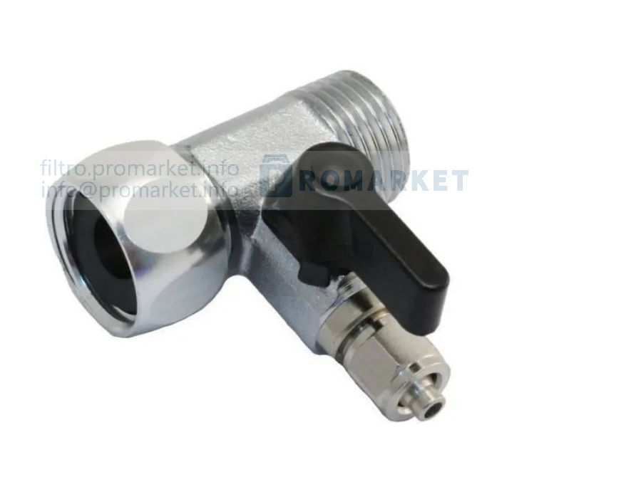Ball valve connector 1/2 JG 1/4 Ball valve connector 1/2 JG 1/4
