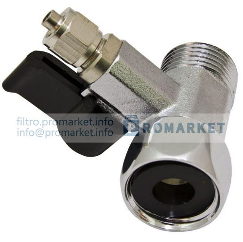 Ball valve connector 1/2 JG 1/4 Ball valve connector 1/2 JG 1/4