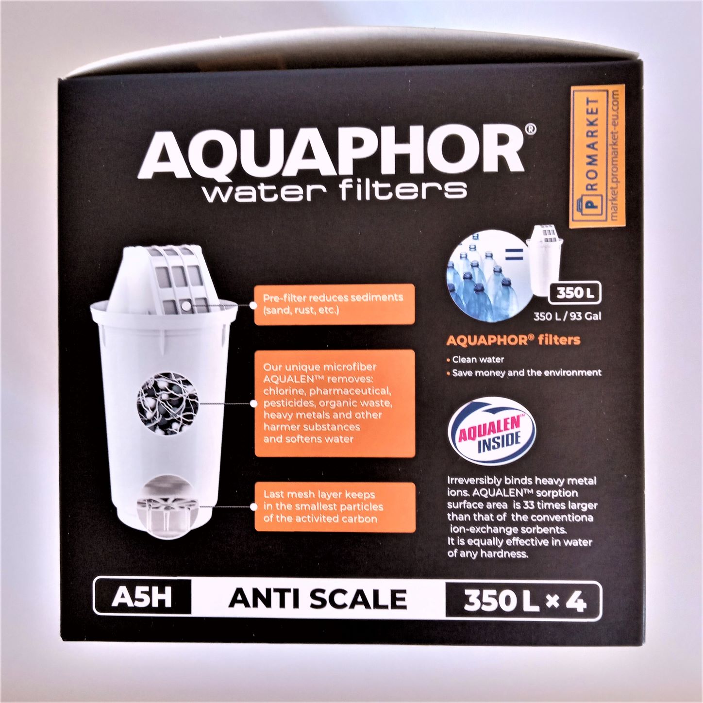 a5h_set4_3- Original Aquaphor A5H cartridge filtering technology for hard water
