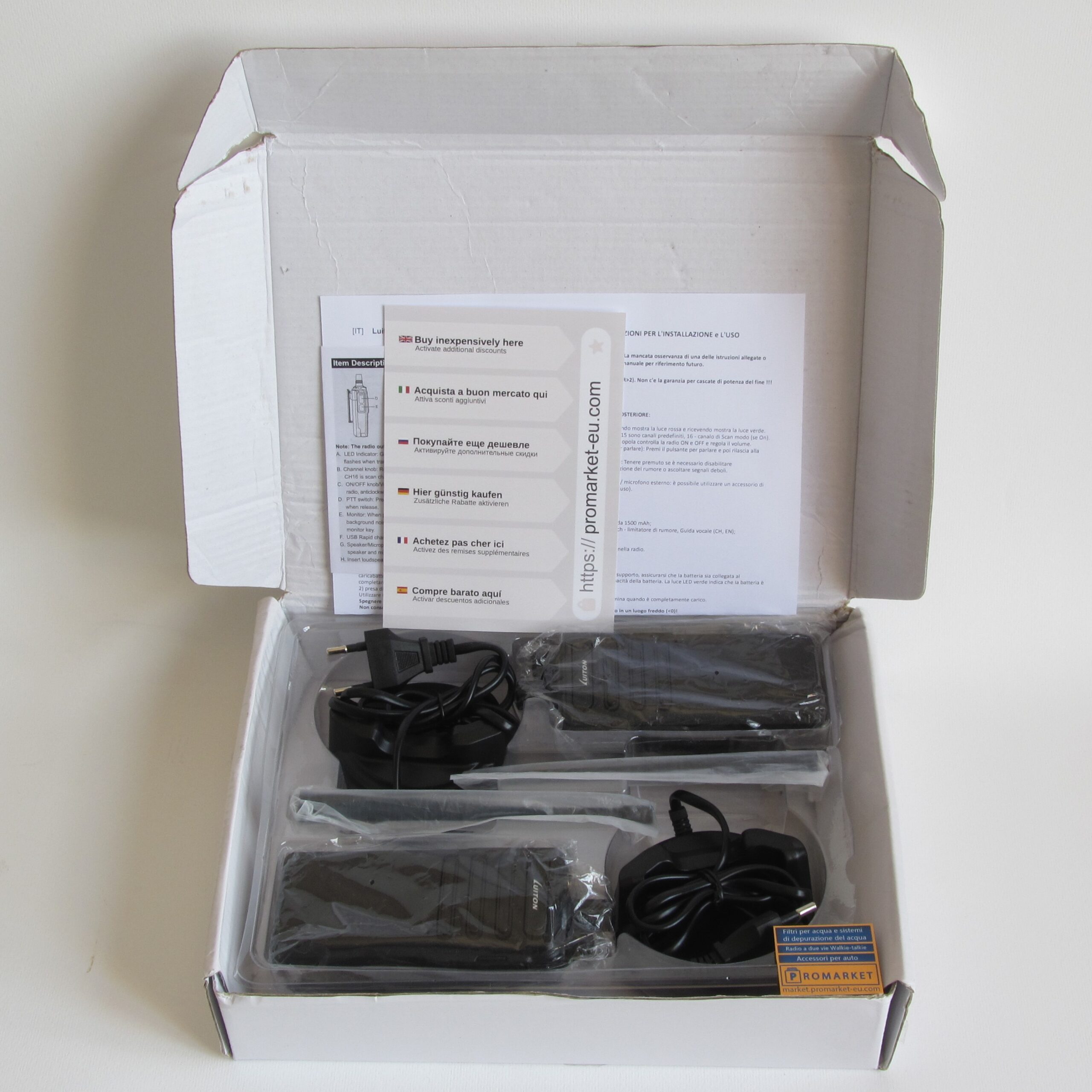 Luiton LT-458 PMR 446 MHz Two way Walkie-Talkie radio discount Luiton LT-458 PMR 446 MHz Two way Walkie-Talkie radio discount