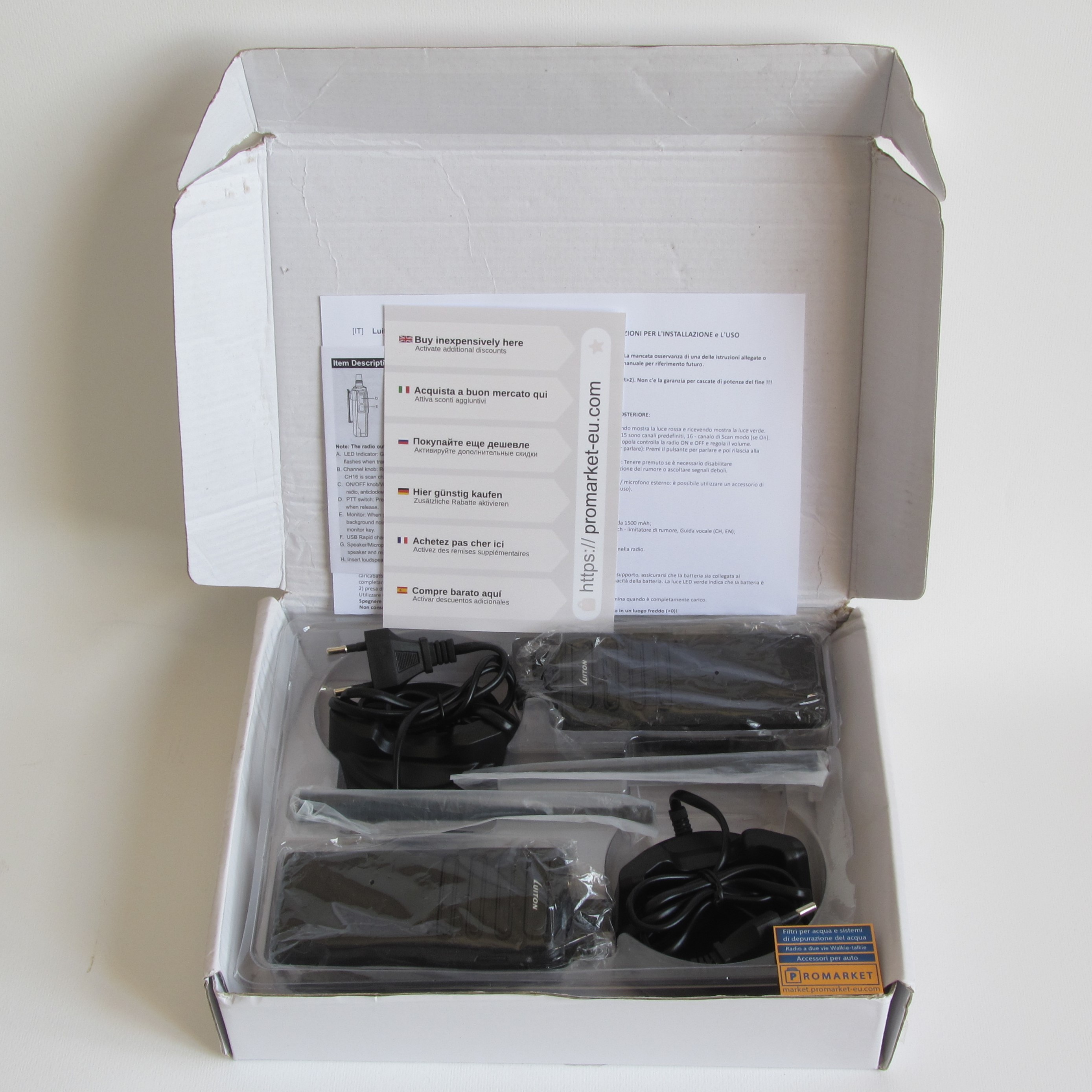 Luiton LT-458 Jammed box 10634 3 Luiton LT-458 PMR 446 MHz Two way Walkie-Talkie radio discount