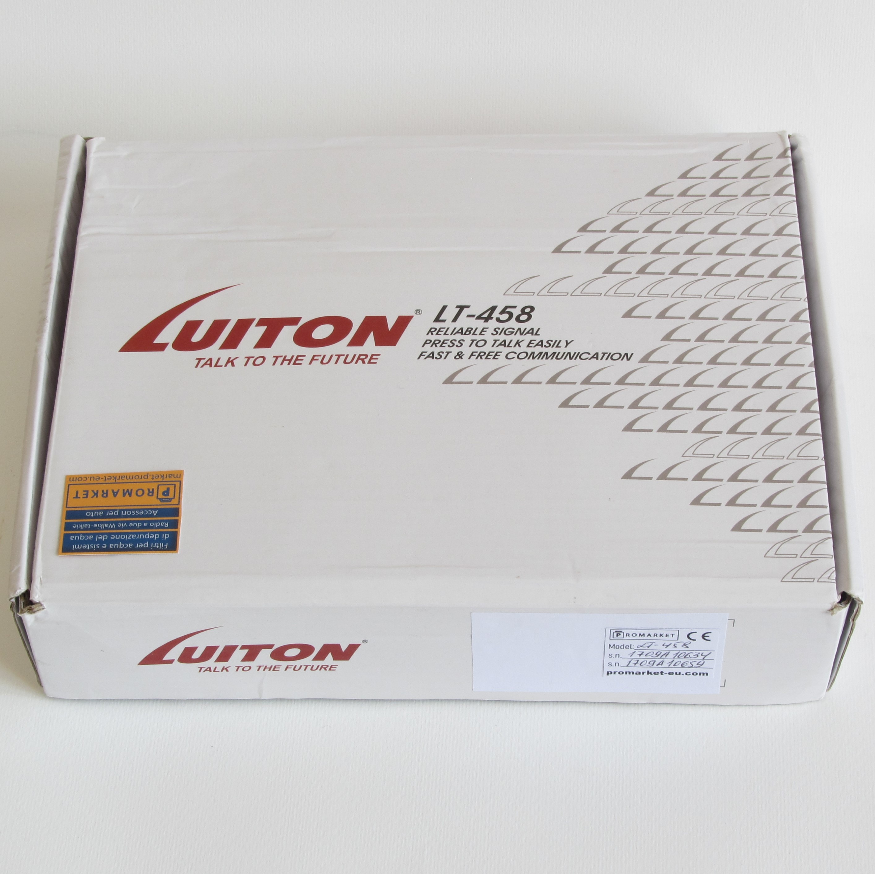 Luiton LT-458 Jammed box 10634 Luiton LT-458 PMR 446 MHz Two way Walkie-Talkie radio discount
