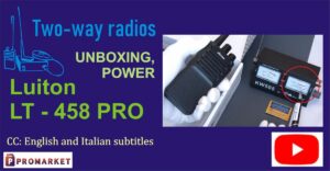 ⚡ New short YouTube video: ? Luiton LT 458 PRO unboxing.
