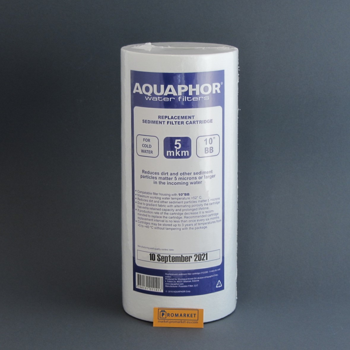 EFG-10-BB-5mk Aquaphor 10 inch BB polypropylene sediment filter for Gross Midi and similar EFG 112/250