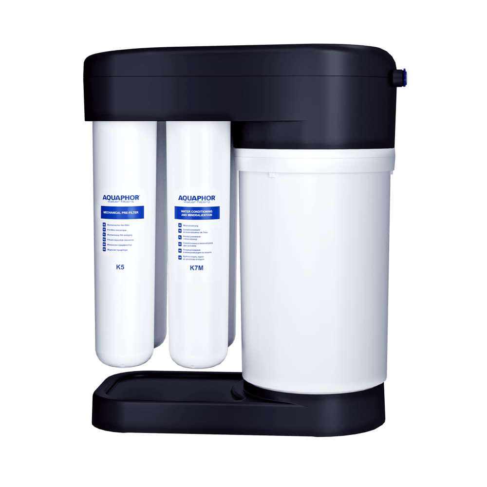 RO_102S_3_1000 Aquaphor Morion DWM-102S Compact Reverse Osmosis Water Filter System 100 gpd for Home and Office