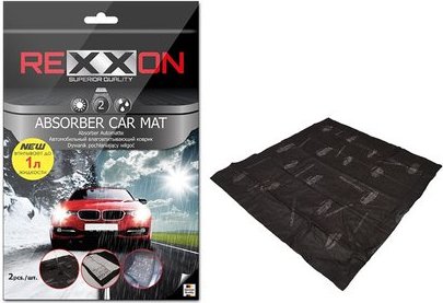 Rexxon_tappeto_per_auto_3 REXXON Car Mat Absorbent Fabric, 40 x 60 cm, 2 Pieces