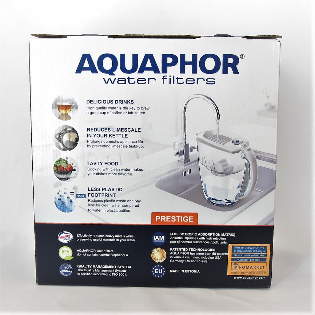 prestigeA5_box_1024_2_r Aquaphor Prestige 2.8 Litres Water Filter Jug (pitcher) with original A5 and A5H filters