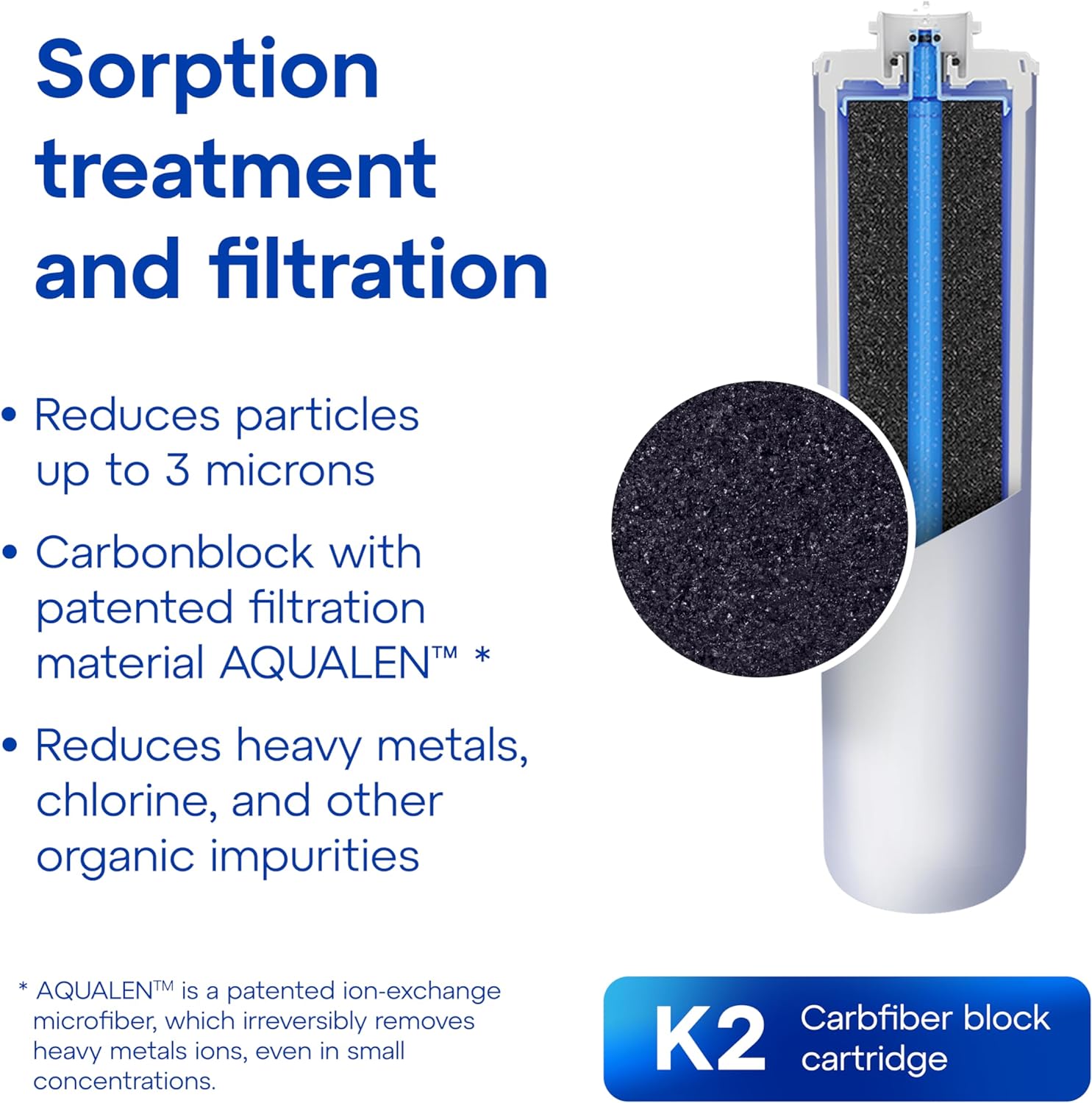 AQ-K2 Aquaphor Crystal Solo - Under-the-Counter Potable Water Filter
