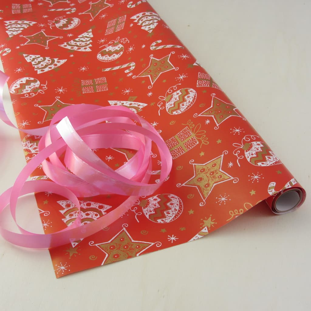 Red_Wrap Gift Wrap
