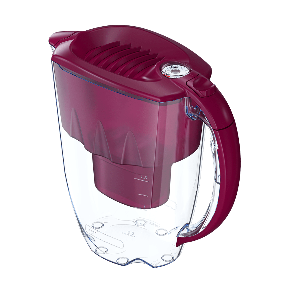 Amethyst_MFP_cherry_handle_1000 Aquaphor filter jug Amethyst MFP cherry