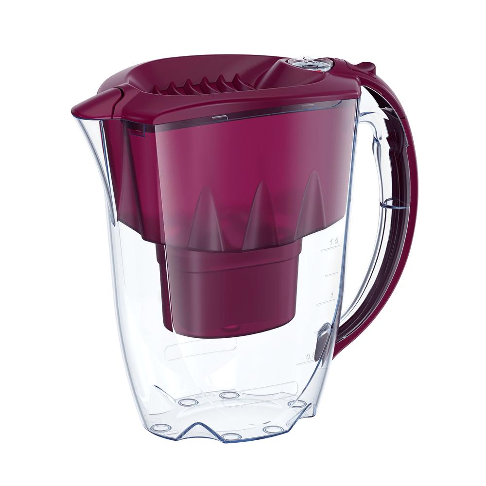 Amethyst_MFP_cherry_spout_1000 Aquaphor filter jug Amethyst MFP cherry