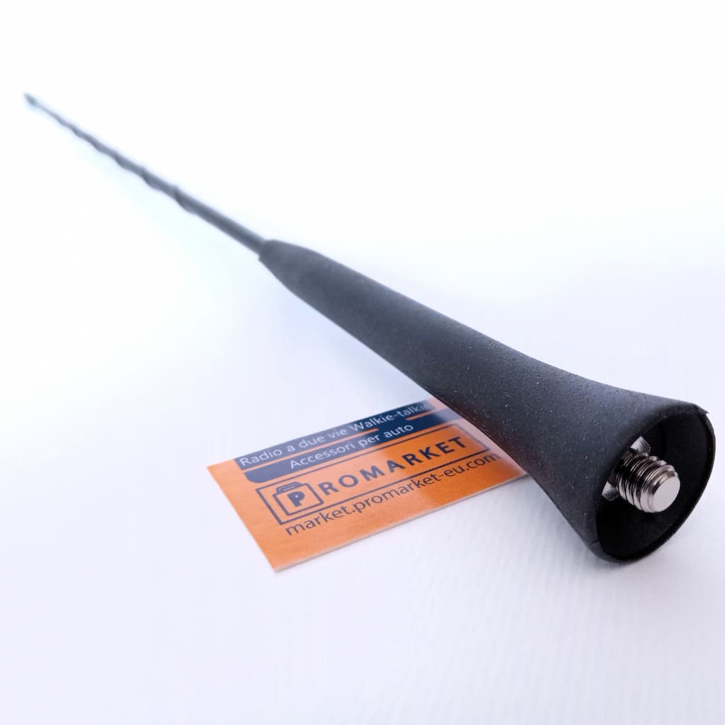 Whip-Radiator-Extra-48-M6-1 Spike Whip Radiator for CB-1 Extra 48 and similar 27 MHz CB antennas, 42 cm, bolt M6, fiberglass (spare part)