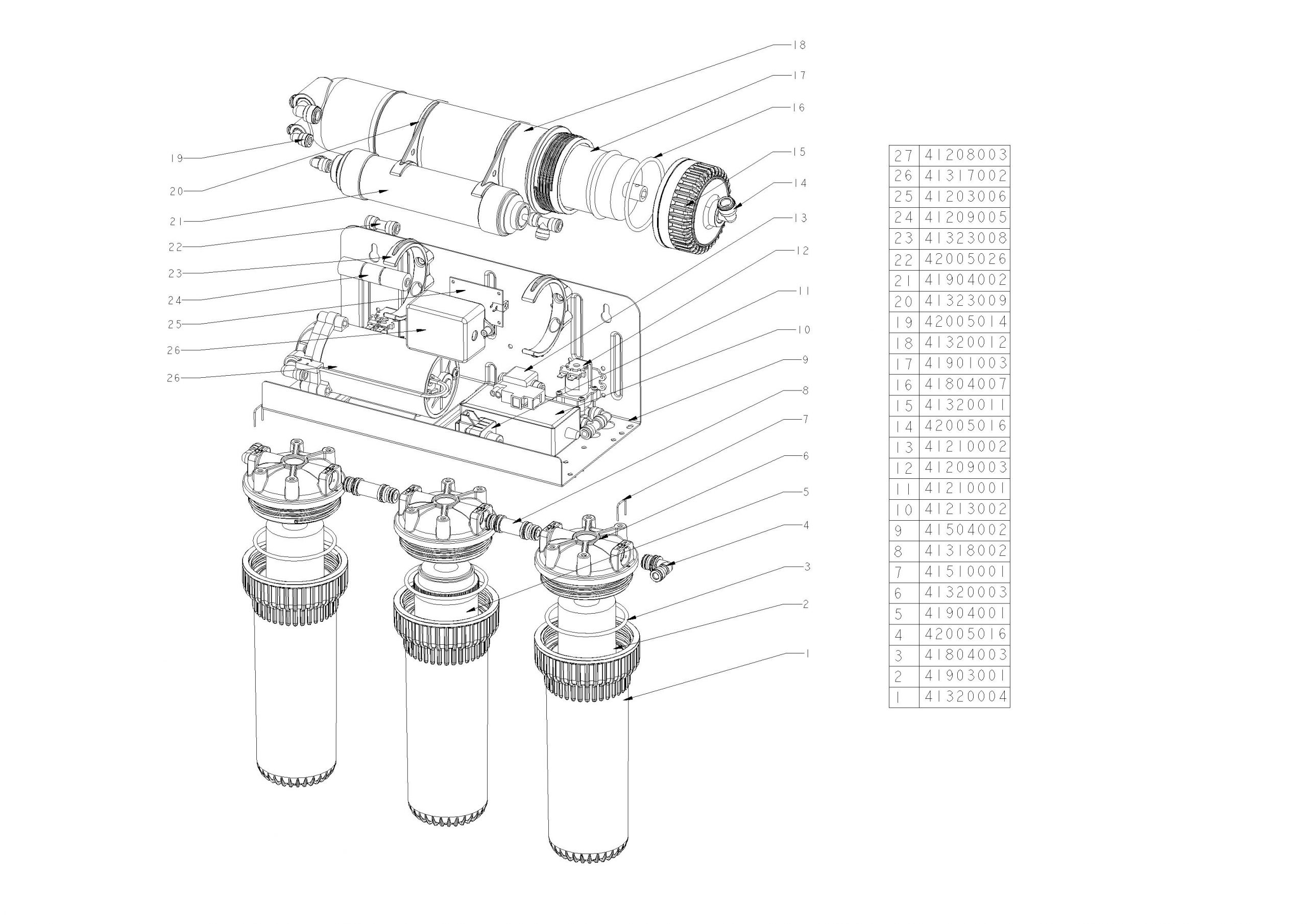 RO400-Reverse-Osmosis_parts RO400 400gpd reverse-osmosis direct flow system