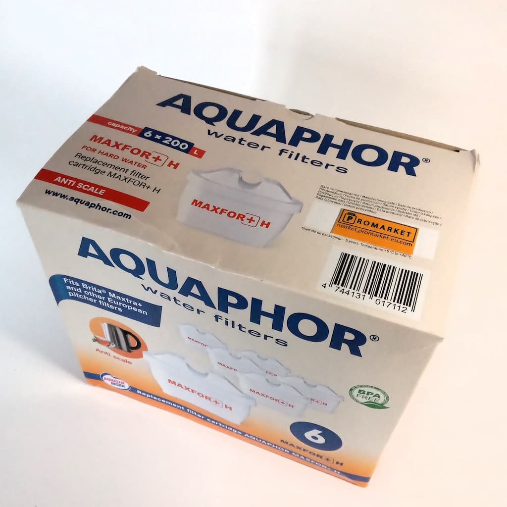 Aquaphor-Maxfor-plus-H-x6-4 Aquaphor MAXFOR+ H for hard water economy pack