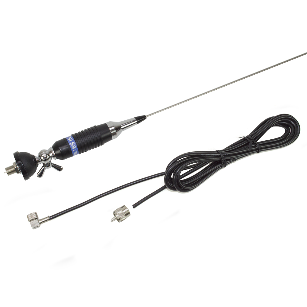 Antenna CB PNI S9 with butterfly length 120 cm with RG58 cable 4m – view 5 Antenna CB PNI S9 with butterfly length 120 cm with RG58 cable 4m – view 5