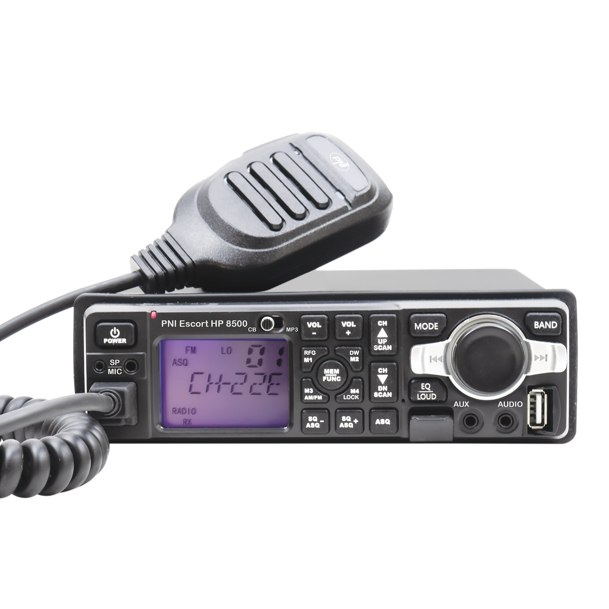 CB radio station and MP3 player PNI Escort HP 8500 ASQ includes headphones with microphone – view 3 CB radio station and MP3 player PNI Escort HP 8500 ASQ includes headphones with microphone – view 3