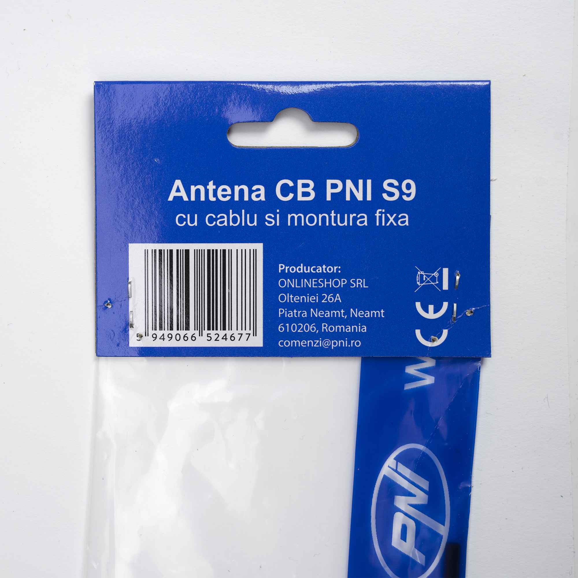 Antenna CB PNI S9 with butterfly length 120 cm with RG58 cable 4m – view 13 Antenna CB PNI S9 with butterfly length 120 cm with RG58 cable 4m – view 13