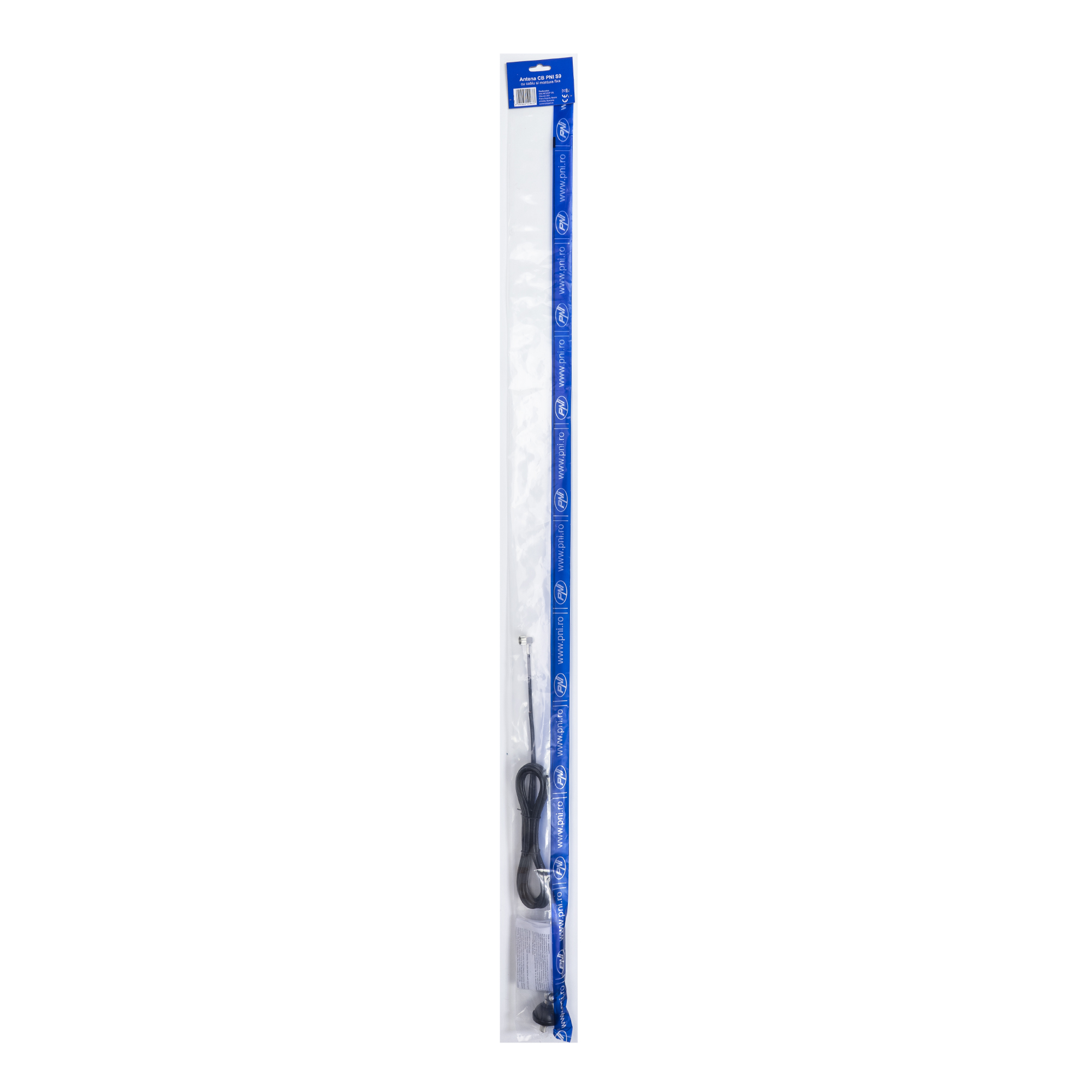 Antenna CB PNI S9 with butterfly length 120 cm with RG58 cable 4m – view 14 Antenna CB PNI S9 with butterfly length 120 cm with RG58 cable 4m – view 14