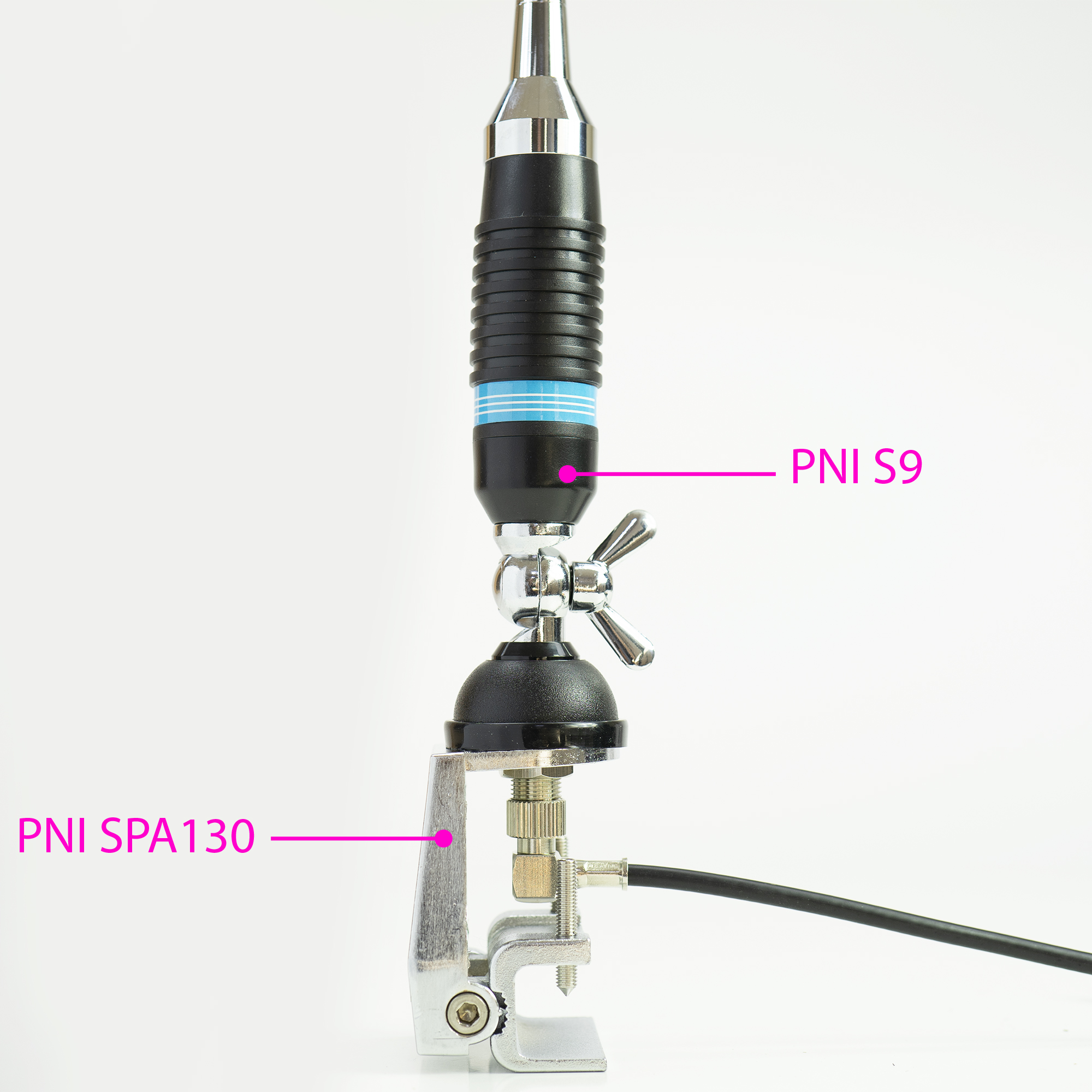 Antenna CB PNI S9 with butterfly length 120 cm with RG58 cable 4m – view 8 Antenna CB PNI S9 with butterfly length 120 cm with RG58 cable 4m – view 8