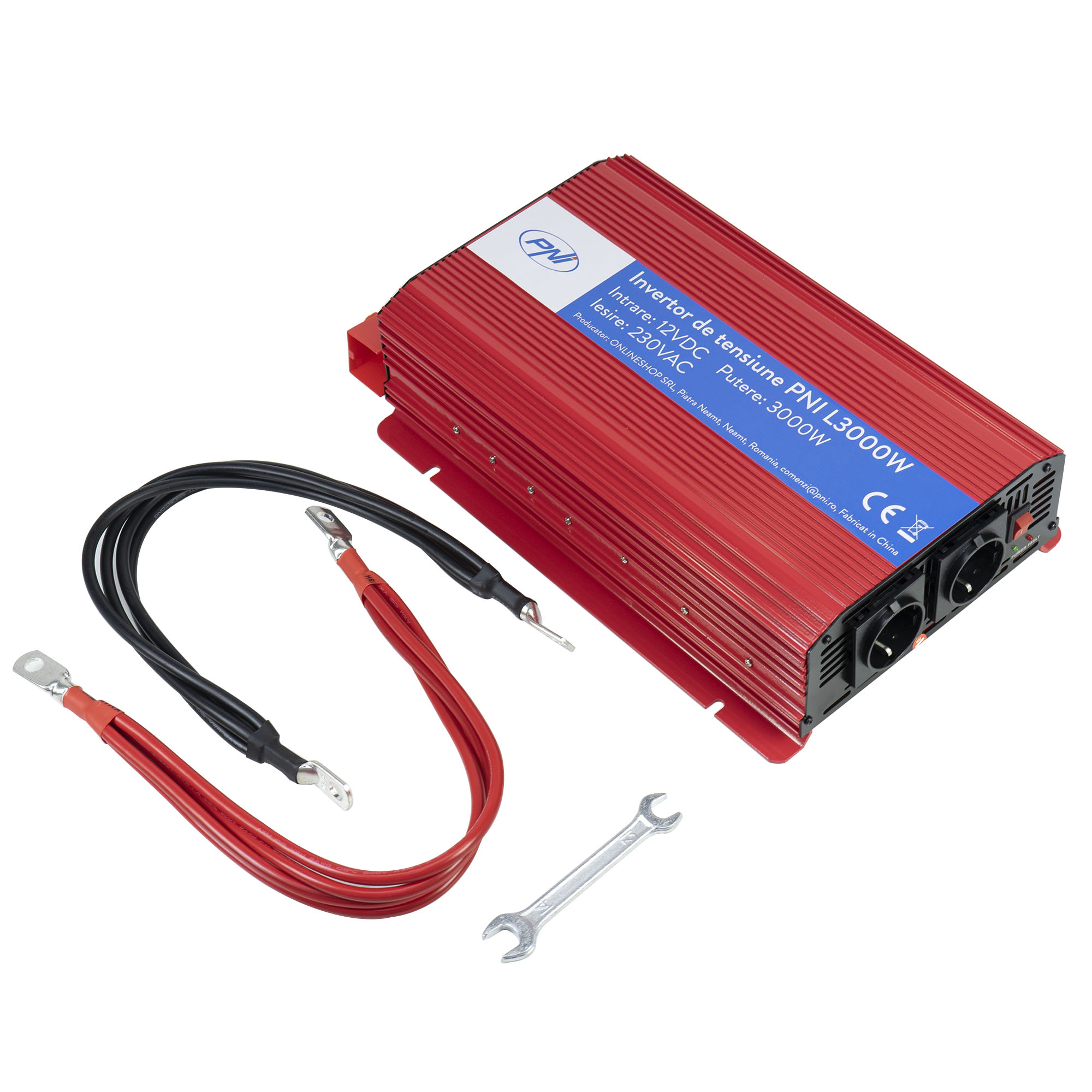 Inverter voltage PNI L3000W power supply 12V 230V output – view 5 Inverter voltage PNI L3000W power supply 12V 230V output – view 5