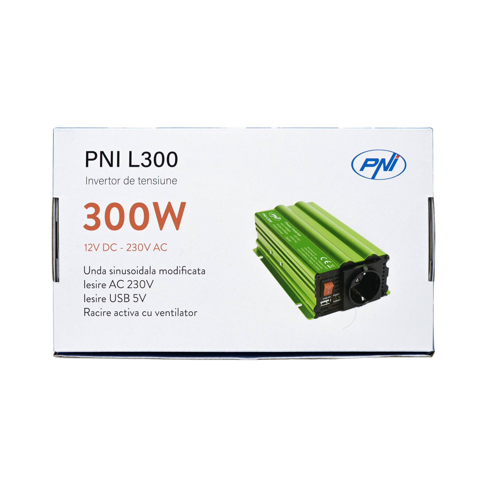 Voltage inverter PNI L300 12V supply 230V output 300W – view 12 Voltage inverter PNI L300 12V supply 230V output 300W – view 12