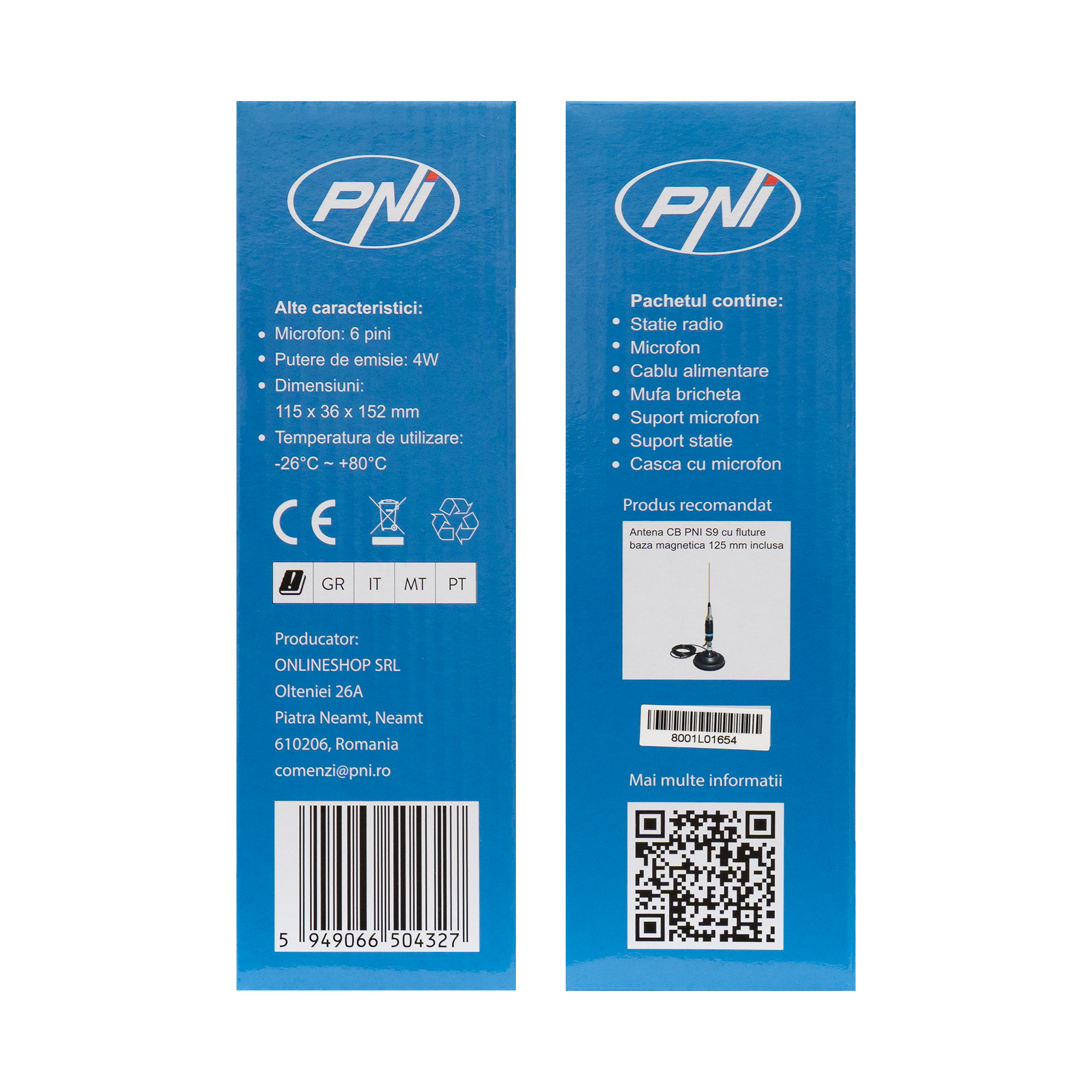 CB PNI Escort radio station HP 8001L ASQ includes HS81L headset – view 12 CB PNI Escort radio station HP 8001L ASQ includes HS81L headset – view 12